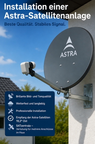 Astra-Satellitenanlage